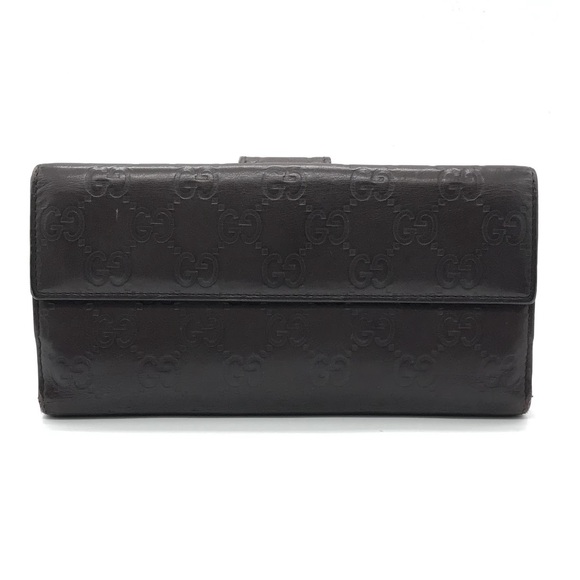 Gucci Guccissima Bifold Long Wallet Brown - Picture 3 of 13
